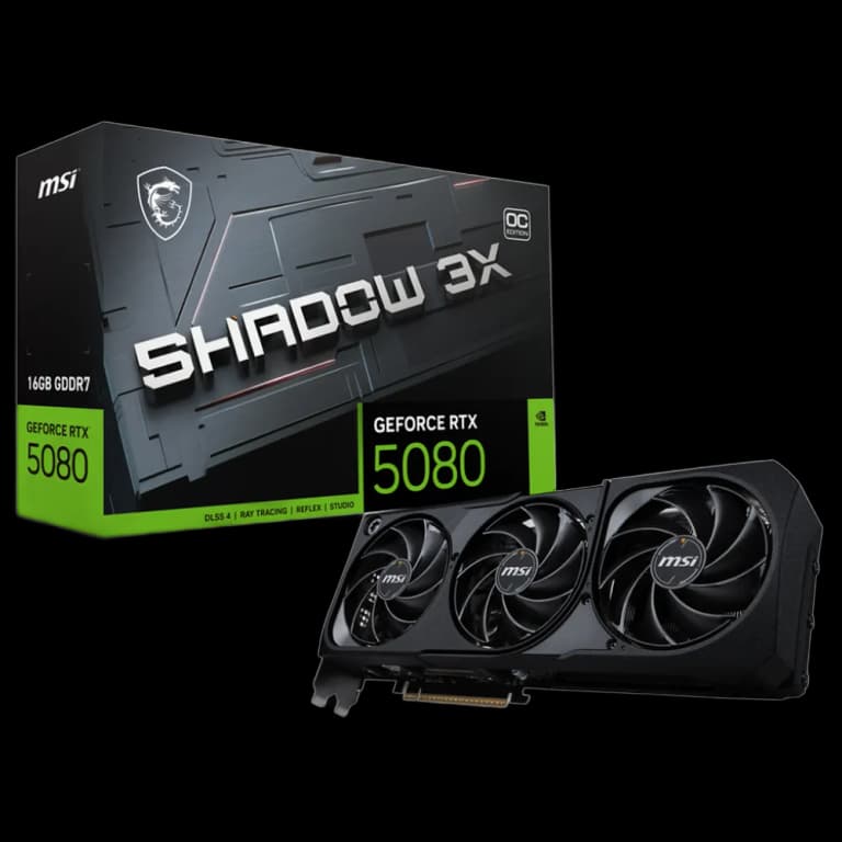 MSI RTX5080 SHADOW 3X OC 16GB GDDR7