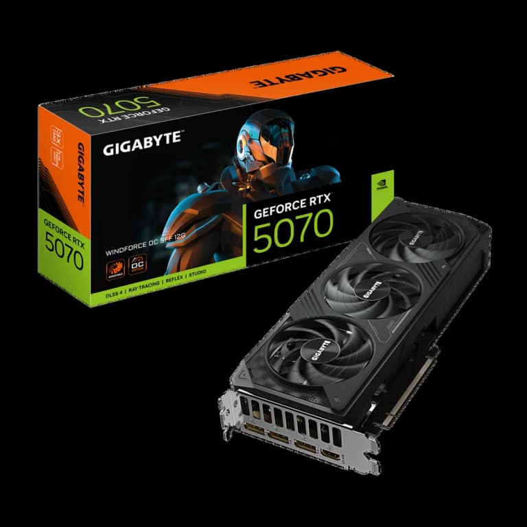 Gigabyte RTX5070 WINDFORCE OC SFF 12GB GDDR7