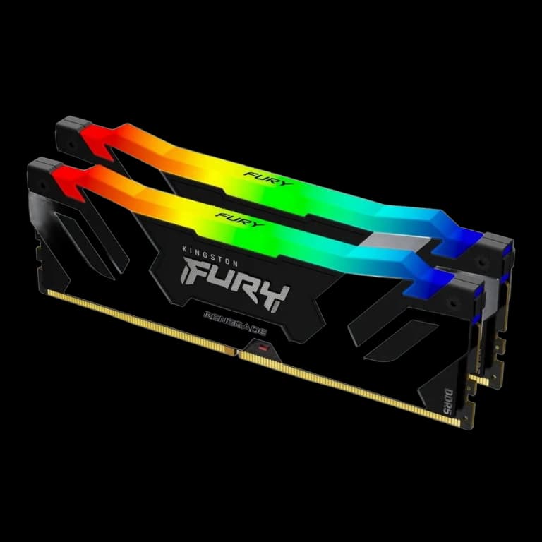 32GB Kingston FURY Renegade - DDR5, 6400MHz, 2x16GB, черный цвет