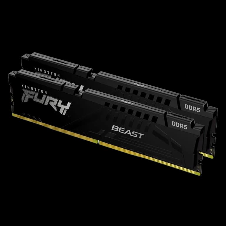 Kingston 32GB DDR5 6000 DIMM FURY Beast Black Gaming Memory