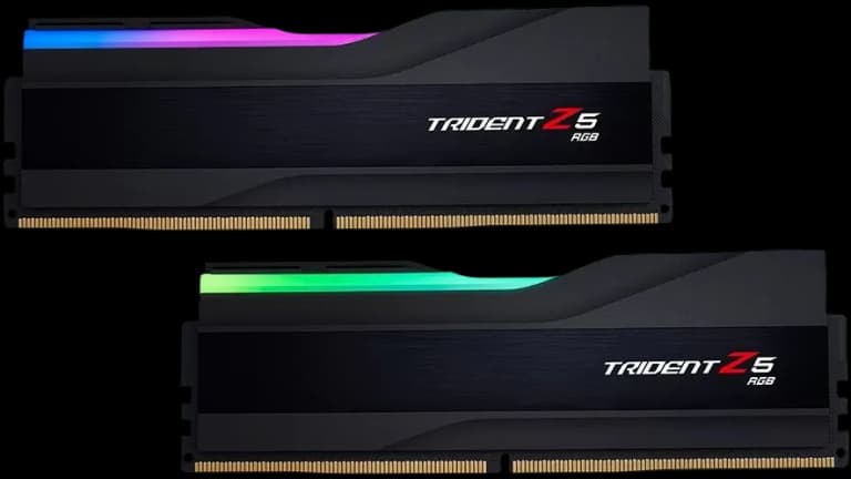 96GB G.Skill Trident Z5 RGB - DDR5, 5600MHz,  2x48GB, черный цвет
