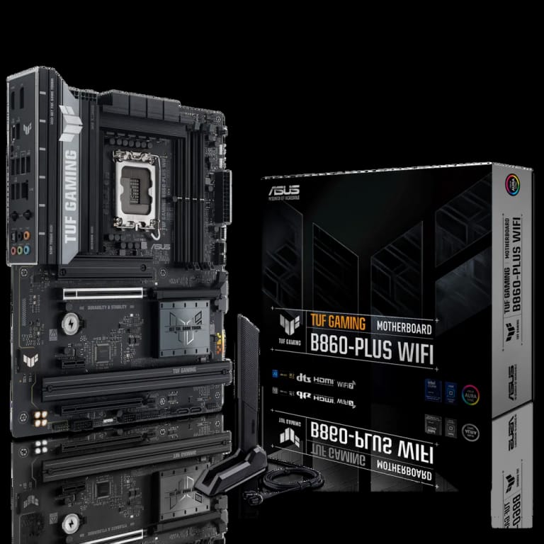 ASUS TUF GAMING B860-PLUS - DDR5, WIFI, черный цвет