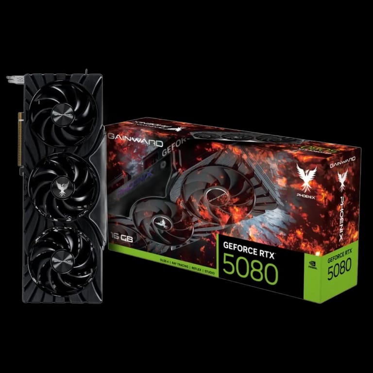 Gainward GeForce RTX 5080 PHOENIX - 16GB, черный цвет