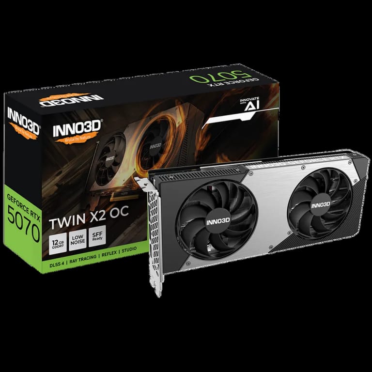 INNO3D RTX5070 TWIN X2 ОС 12GB GDDR7