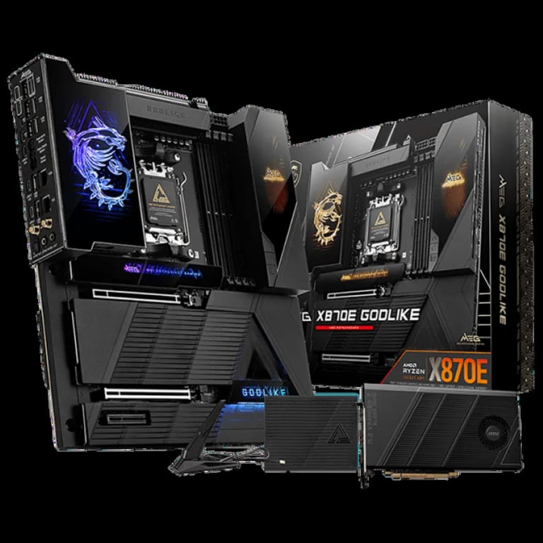 MSI MEG X870E GODLIKE - DDR5, WIFI, черный цвет