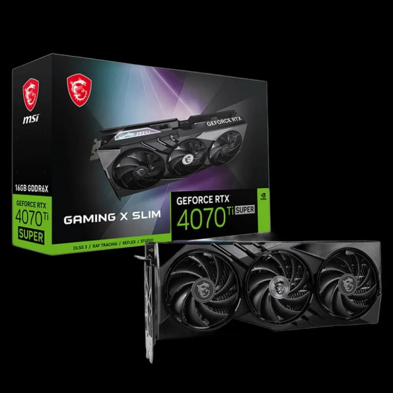 MSI GeForce RTX 4070 Ti SUPER 16G GAMING X SLIM